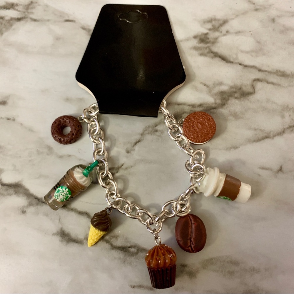 Chocolate Themed Charm Bracelet